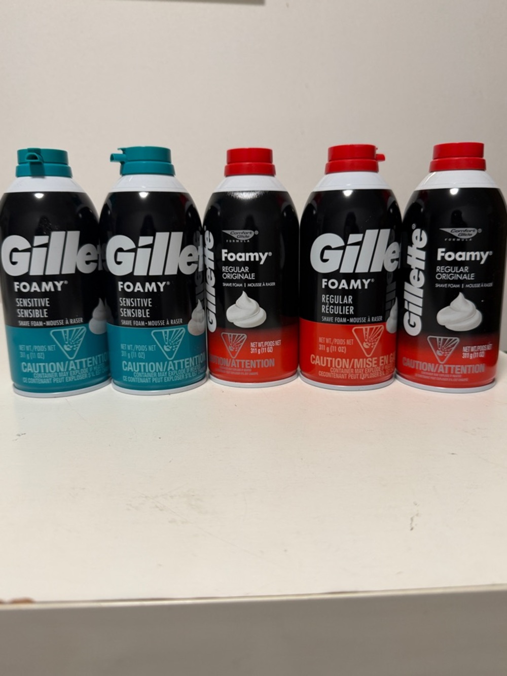 Gillette Shaving Cream Bundle